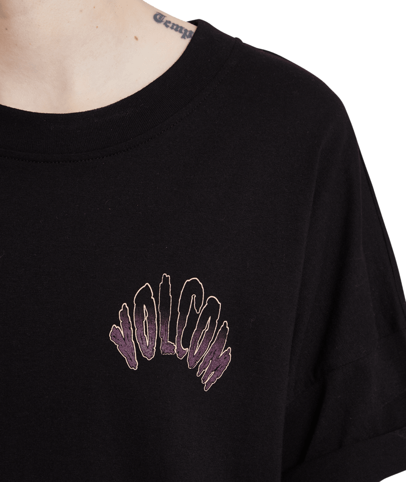 Volcom | Volcom Voltrip Tee Black  | Camisetas, Camisetas manga corta, Ropa, Women | 