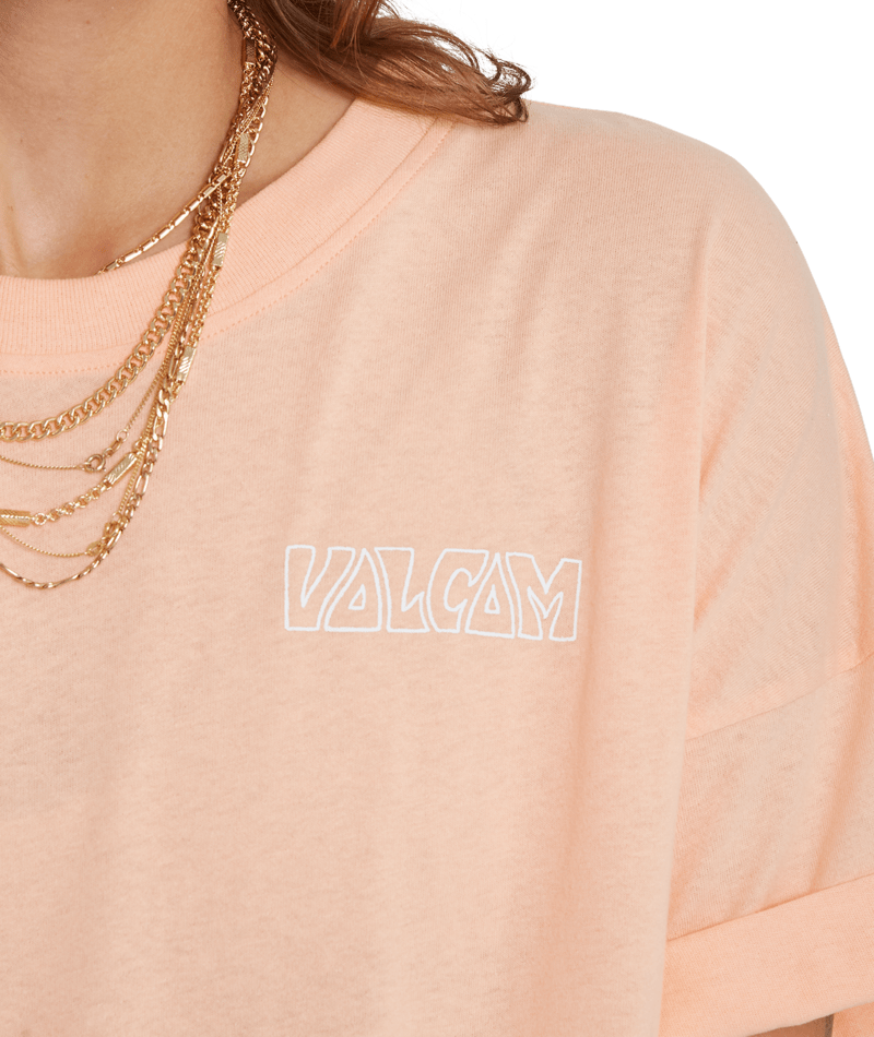 Volcom | Volcom Voltrip Tee Coral  | Camisetas, Camisetas manga corta, Ropa, Women | 