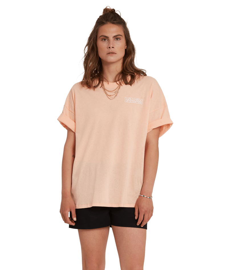 Volcom | Volcom Voltrip Tee Coral  | Camisetas, Camisetas manga corta, Ropa, Women | 