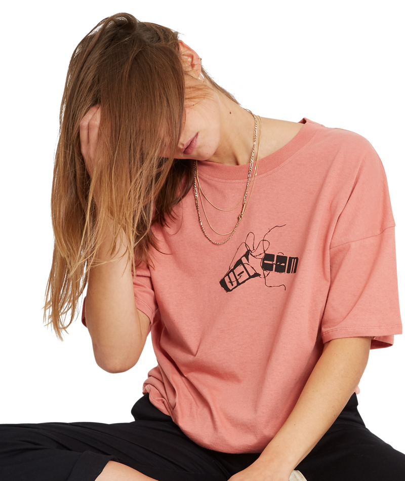 Volcom | Volcom Voltrip Tee Sepia  | Camisetas, Camisetas manga corta, Ropa, Women | 