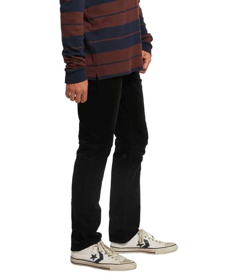 Volcom | Volcom Vorta 5 Pocket Cord Black  | Chinos, Men, Pantalones, Ropa | 