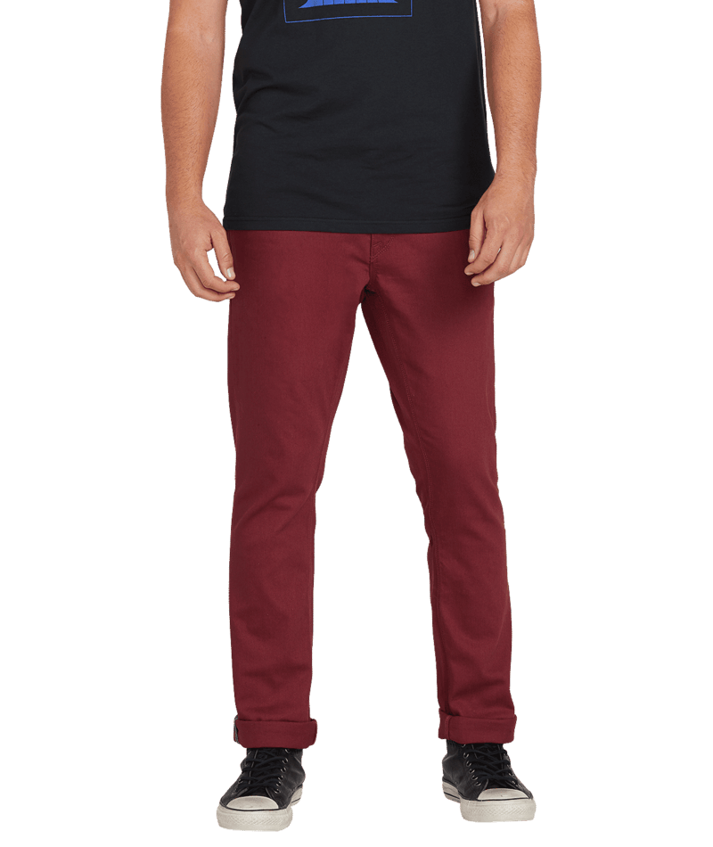 Volcom | Volcom Vorta 5 Pocket Slub Pinot  | Chinos, Men, Pantalones, Ropa, Unisex | 