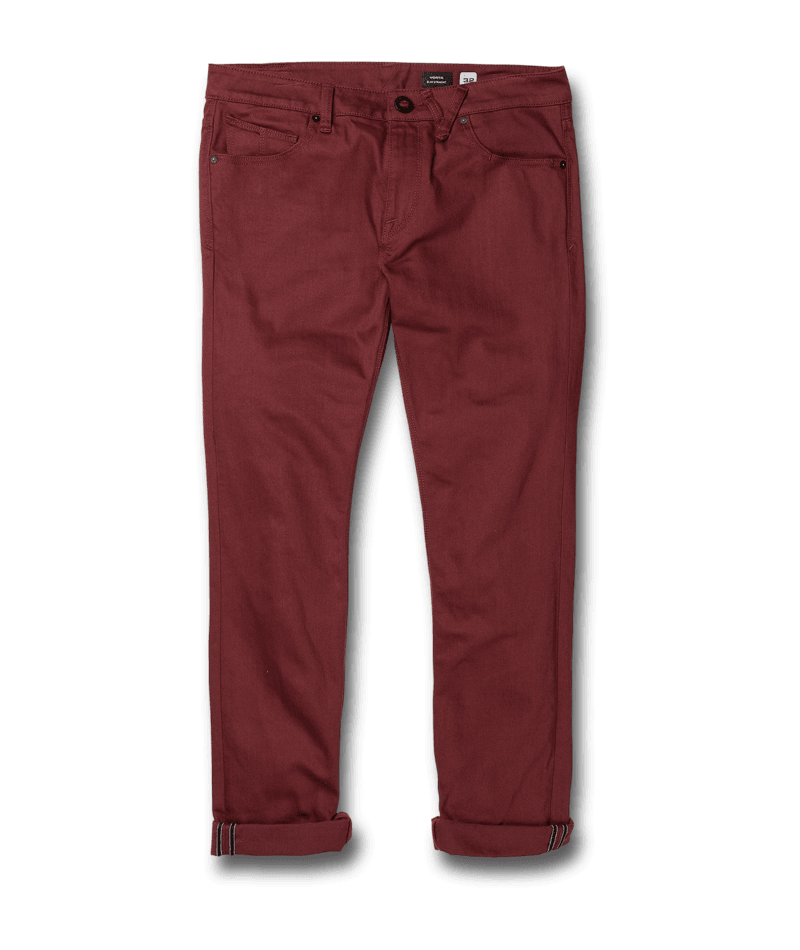 Volcom | Volcom Vorta 5 Pocket Slub Pinot  | Chinos, Men, Pantalones, Ropa, Unisex | 