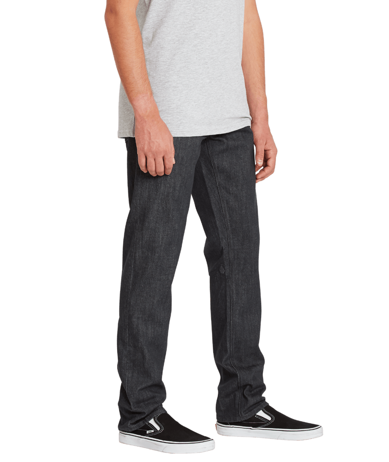 Volcom Vorta Denim Dark Grey | Pantalones Tejanos | Todos los pantalones de hombre | Volcom Shop | surfdevils.com