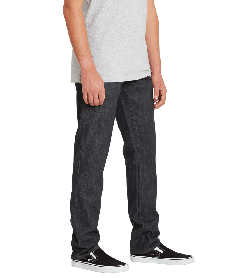 Volcom | Volcom Vorta Denim Dark Grey  | Men, Pantalones, Ropa, Tejanos | 