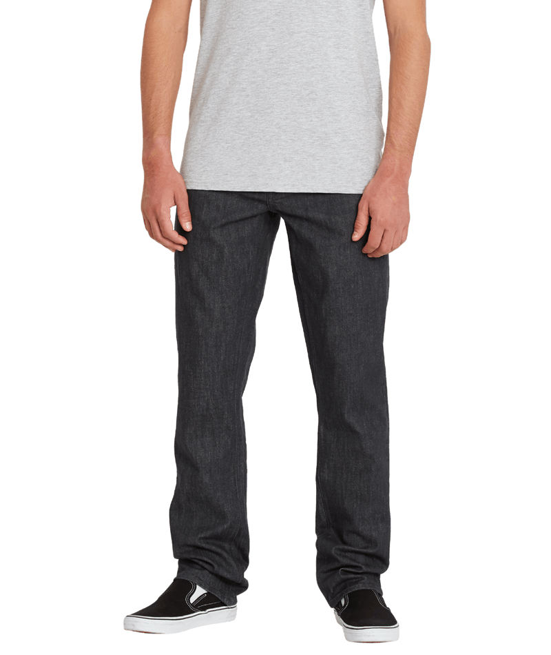 Volcom | Volcom Vorta Denim Dark Grey  | Men, Pantalones, Ropa, Tejanos | 