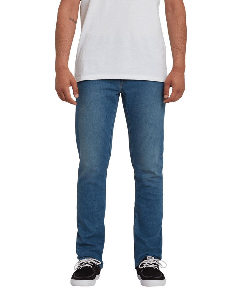 Volcom | Volcom Vorta Denim Light Blue Vibes  | Men, Pantalones, Ropa, Tejanos | 