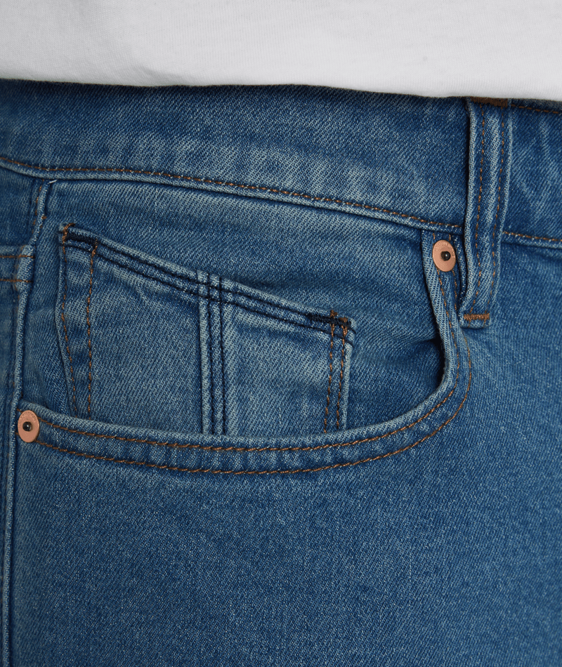 Volcom | Volcom Vorta Denim Light Blue Vibes  | Men, Pantalones, Ropa, Tejanos | 