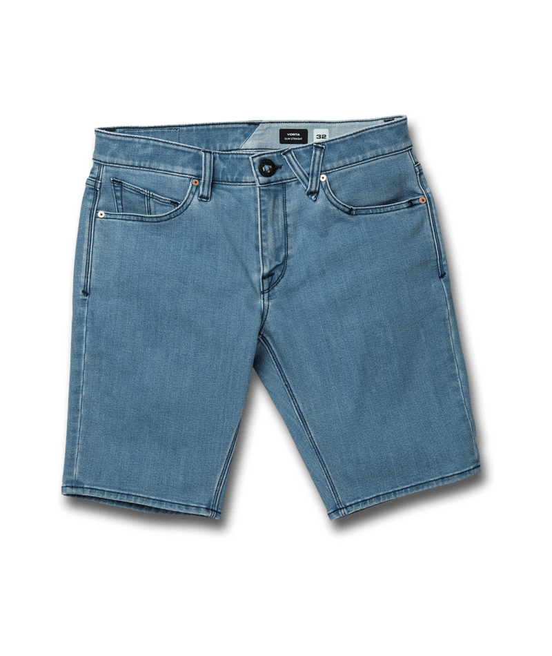 Volcom | Volcom Vorta Denim Short Flat Vintage Indigo  | Men, Pantalones, Pantalones cortos, Ropa | 