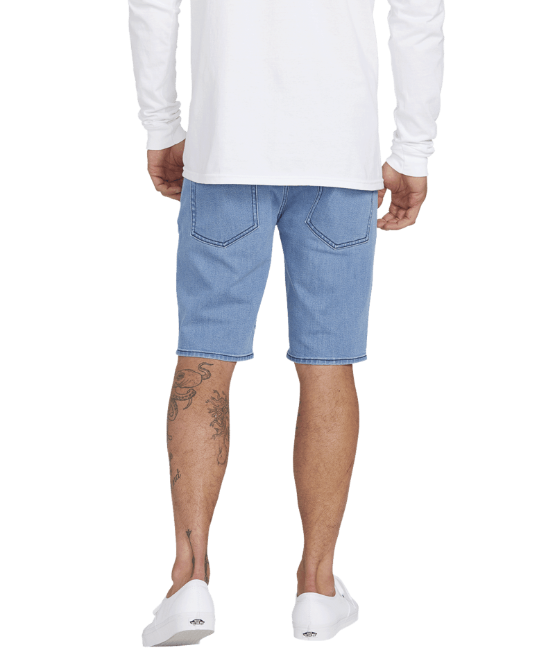 Volcom | Volcom Vorta Denim Short Flat Vintage Indigo  | Men, Pantalones, Pantalones cortos, Ropa | 