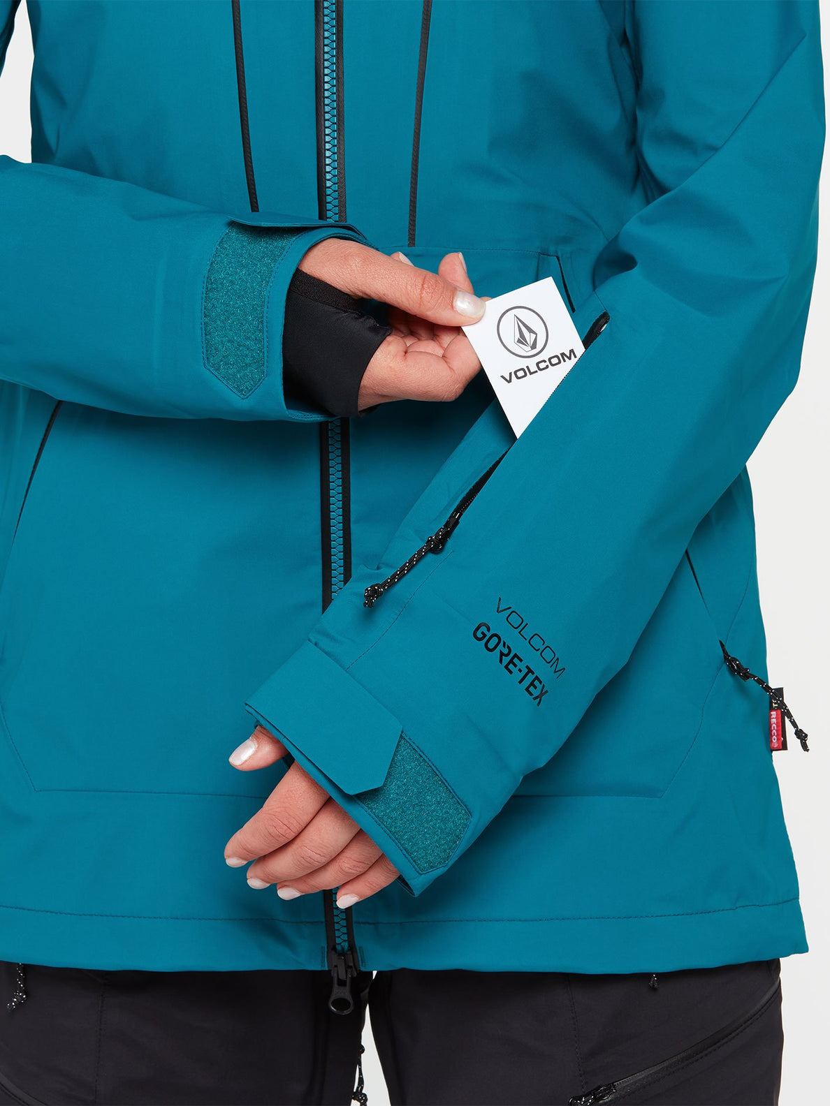 Volcom | Volcom Vs 3l Stretch Gore Jacket Glacier Blue  | Chaquetas Nieve Mujer, Snowboard, Women | 