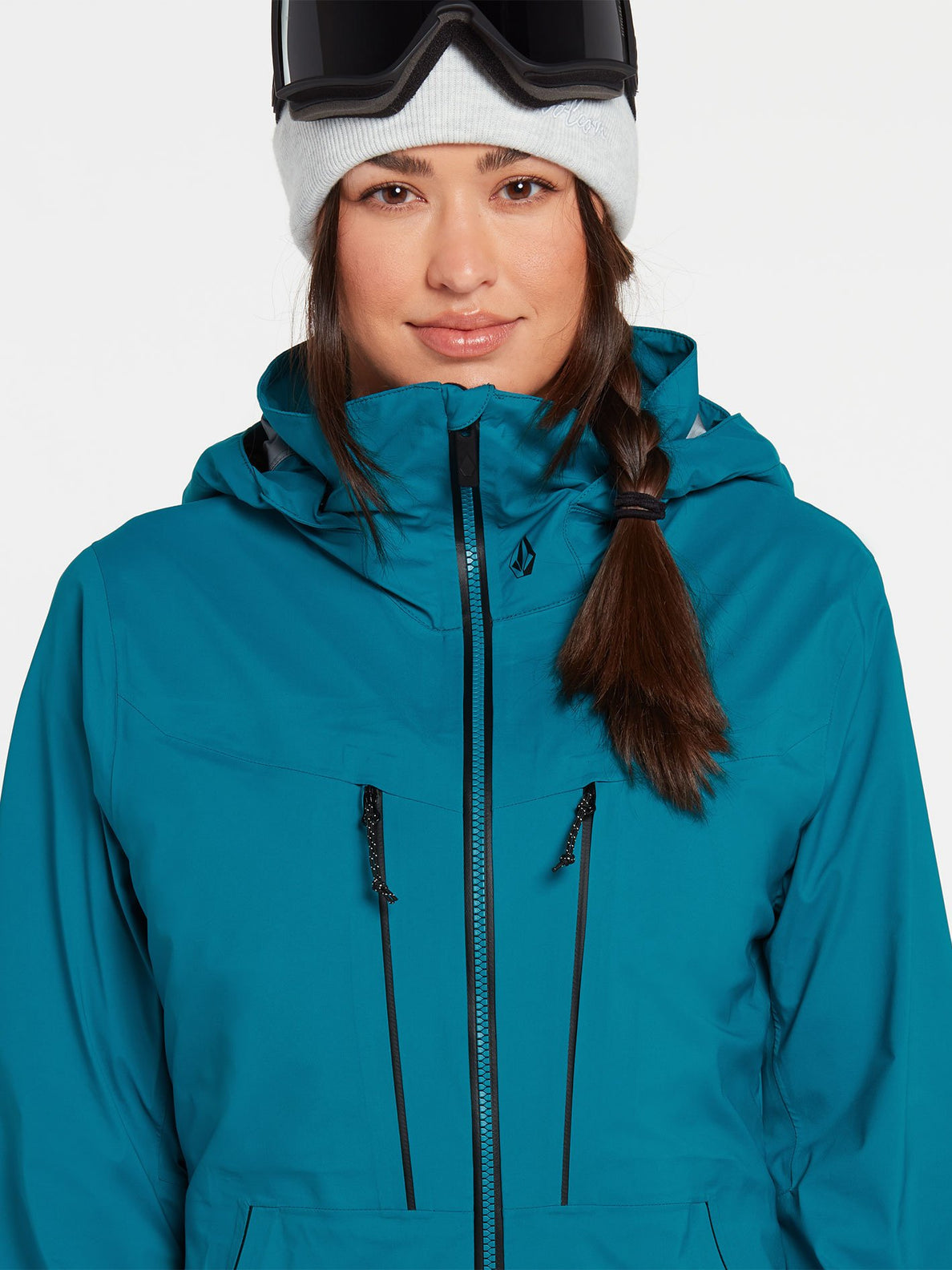 Volcom | Volcom Vs 3l Stretch Gore Jacket Glacier Blue  | Chaquetas Nieve Mujer, Snowboard, Women | 
