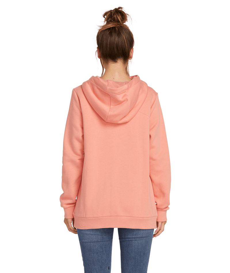 Volcom | Volcom Walk On By Zip Flce Terra Cotta  | Ropa, Sudaderas, Sudaderas con capucha, Women | 