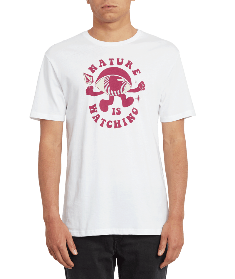 Volcom Watcher Bsc Ss White | Limited Offer T-Shirts | LO MÁS NUEVO | surfdevils.com