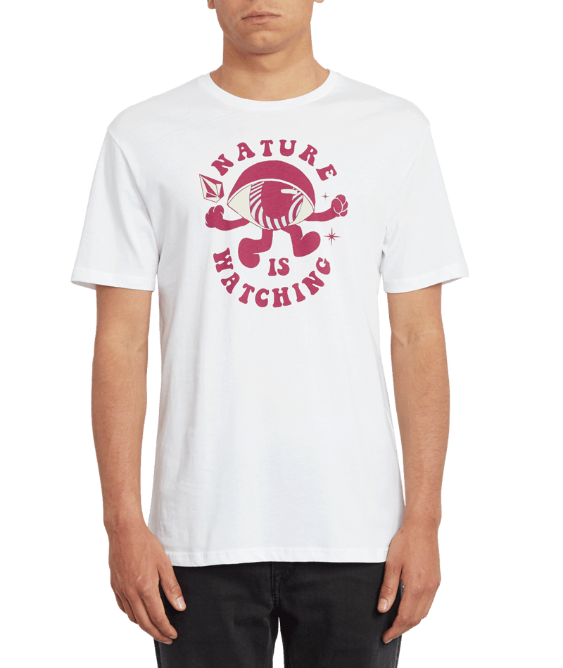 Volcom | Volcom Watcher Bsc Ss White  | Camisetas, Camisetas manga corta, Men, Ropa, Unisex | 