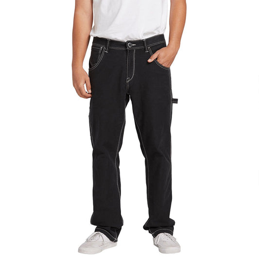 meistverkaufte Produkte | Volcom | Volcom Whaler Utility Twill Pant Black  | Men, Pantalones, Ropa, Tejanos | 