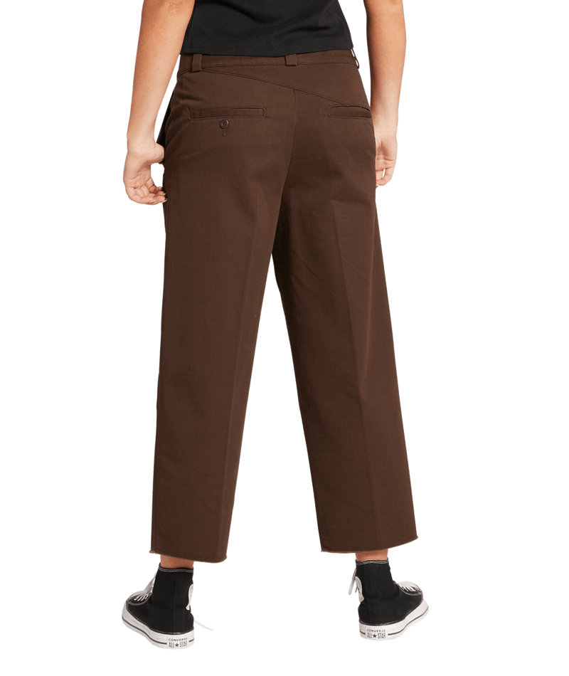 Volcom | Volcom Whawhat Chino Pant Dark Brown  | Chinos, Pantalones, Ropa, Women | 