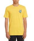 Volcom | Volcom Wiggly Bsc Ss Citrus Gold  | Camisetas, Camisetas manga corta, Men, Ropa | 