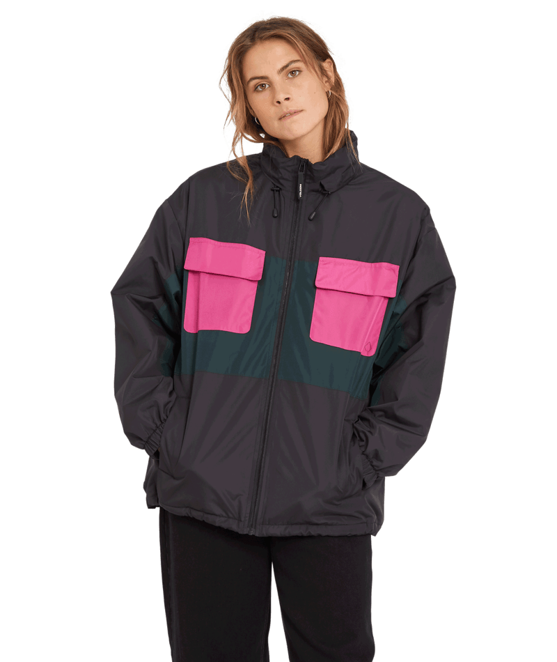 Volcom | Volcom Wizzbreaker Jacket Black  | Chaquetas Calle, Chaquetas Heavy, Ropa, Unisex, Women | 