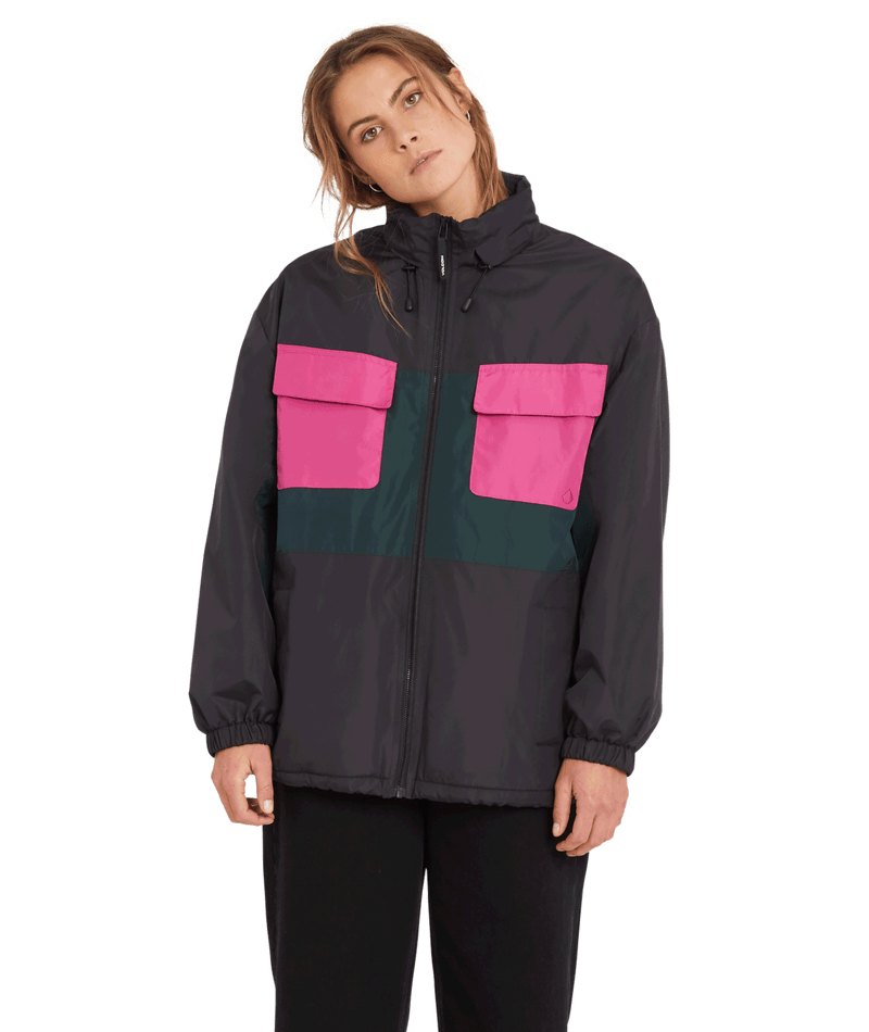 Volcom | Volcom Wizzbreaker Jacket Black  | Chaquetas Calle, Chaquetas Heavy, Ropa, Unisex, Women | 