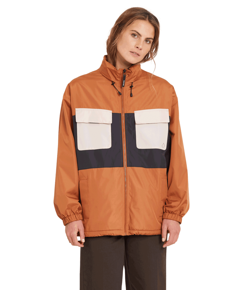 Volcom | Volcom Wizzbreaker Jacket Mocha  | Chaquetas Calle, Chaquetas Heavy, Ropa, Unisex, Women | 