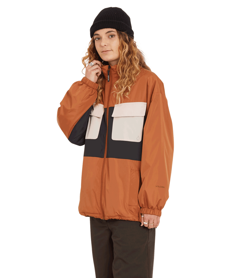 Volcom | Volcom Wizzbreaker Jacket Mocha  | Chaquetas Calle, Chaquetas Heavy, Ropa, Unisex, Women | 