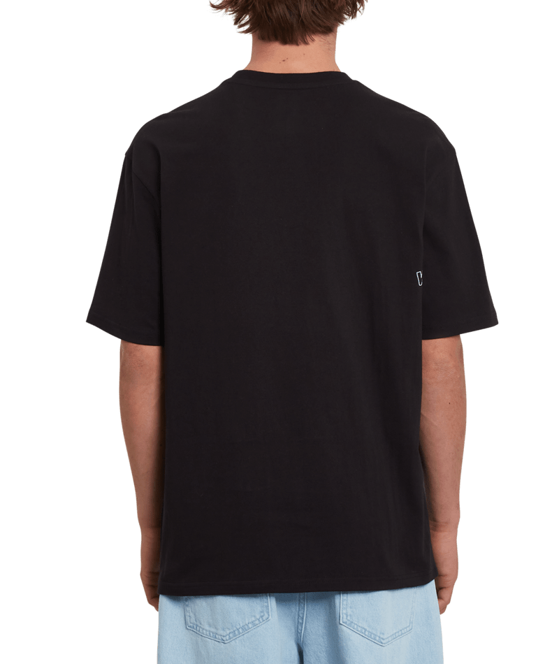 Volcom Yeller Lse Ss Black | Camisetas de hombre | Camisetas manga corta de hombre | Volcom Shop | surfdevils.com