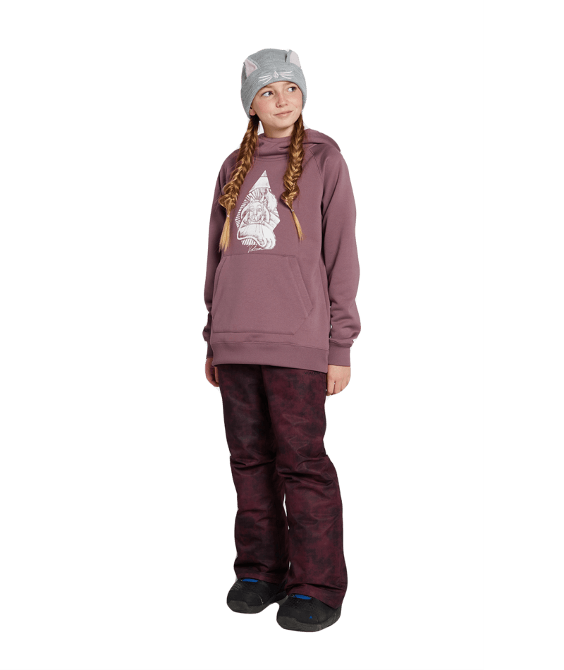 Volcom | Volcom Youth Riding Fleece Rosewood  | Snowboard, Sudaderas Snowboard, Youth | 