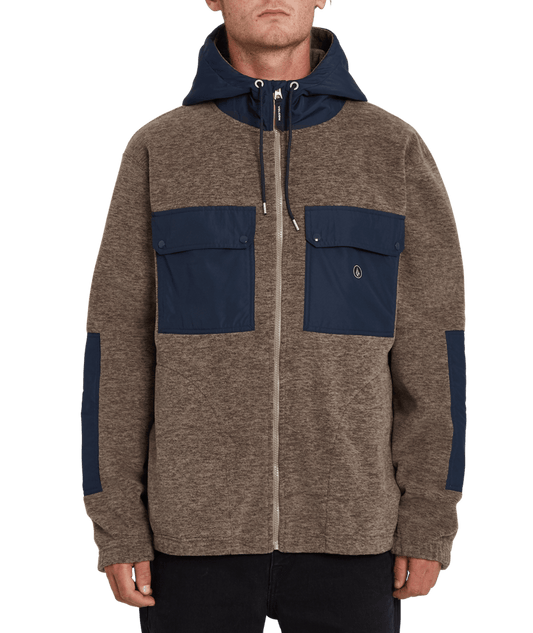 Volcom | Volcom Yzzolater Lined Zip Desert Taupe  | Chaquetas Calle, Chaquetas Light, Men, Ropa, Unisex | 