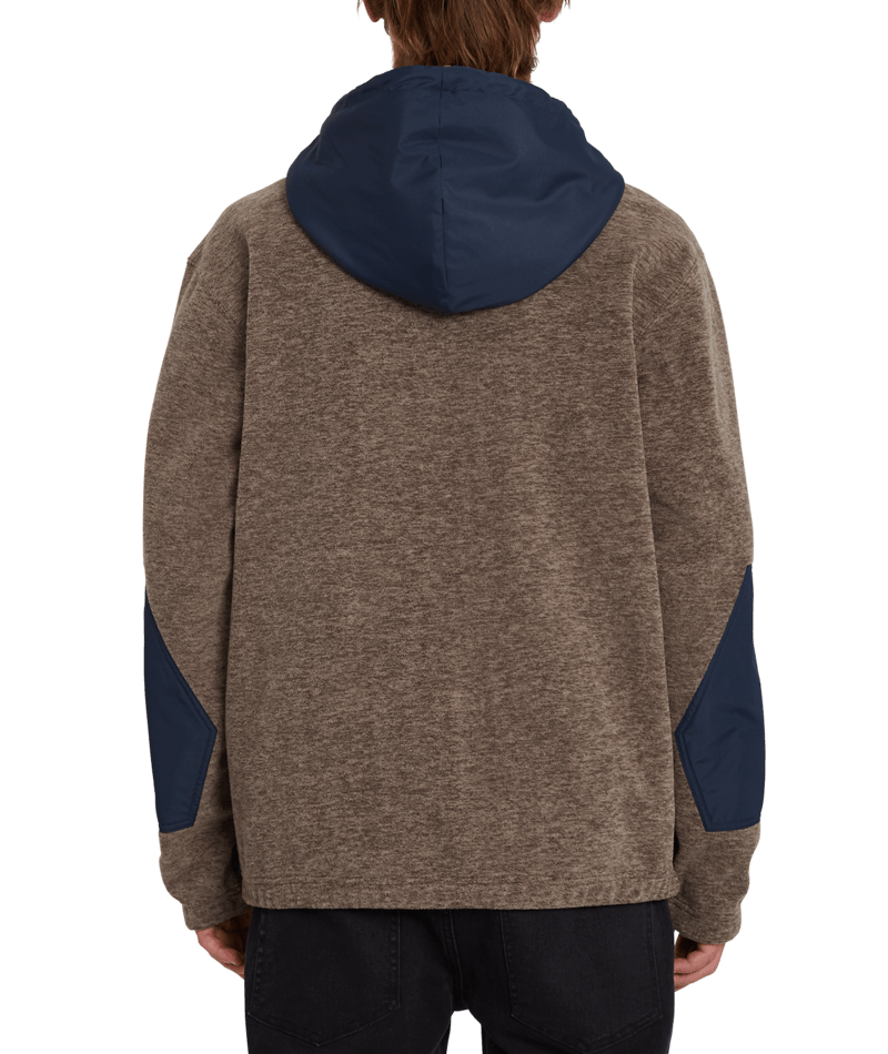 Volcom Yzzolater Lined Zip Desert Taupe | surfdevils.com