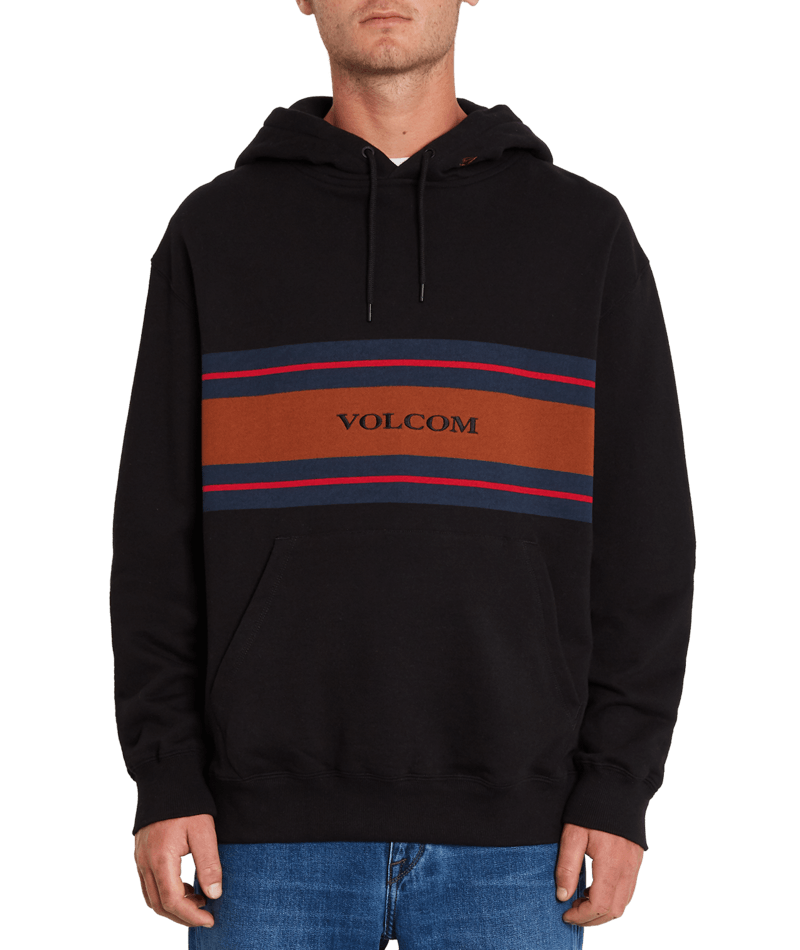 Volcom | Volcom Zero Division P/o Black  | Men, Ropa, Sudaderas, Sudaderas con capucha | 