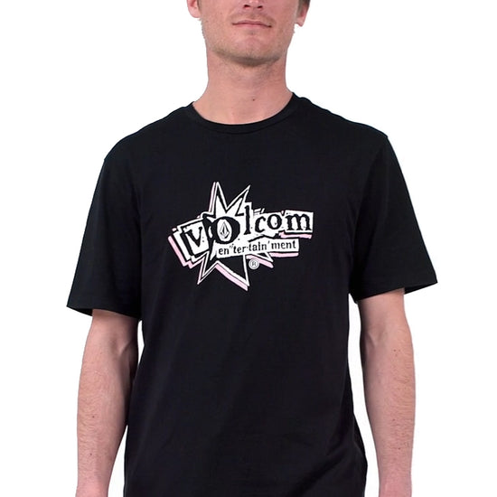 Camiseta Volcom V Entertainment Basic Black