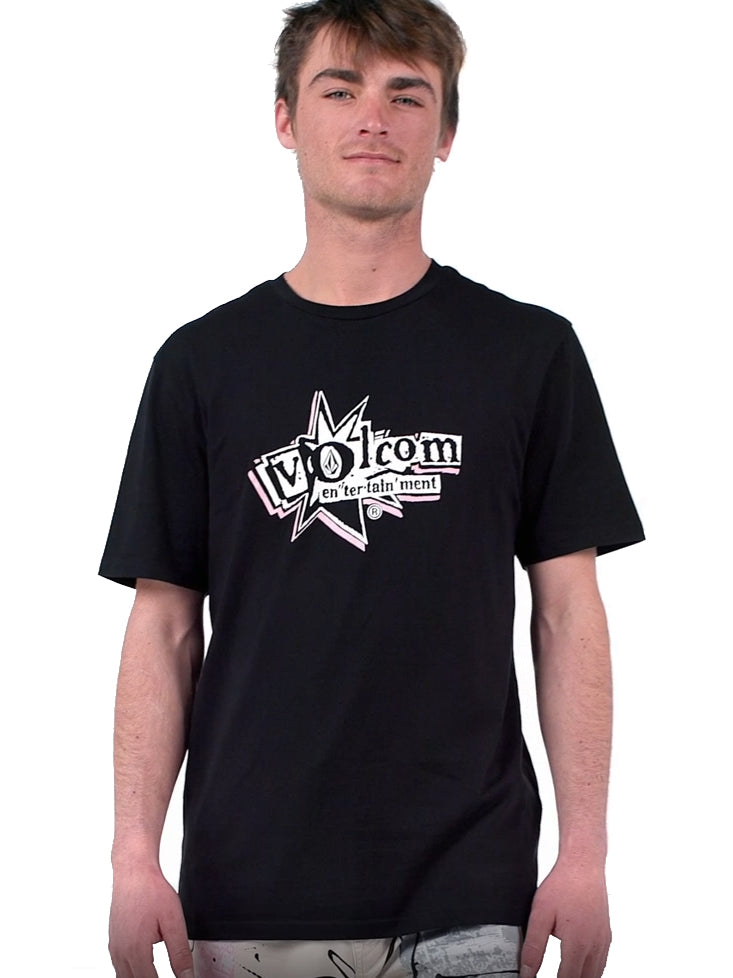 Camiseta Volcom V Entertainment Basic Black