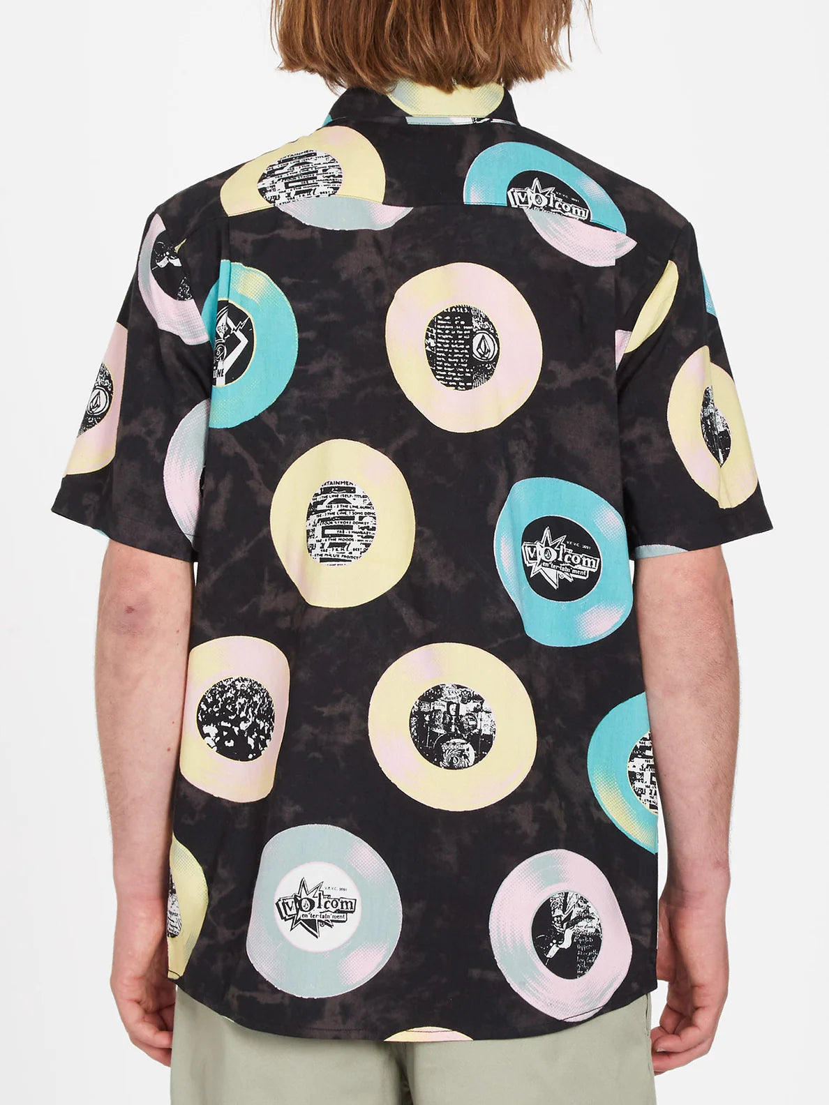Camisa Volcom V Entertainment LP Woven Black