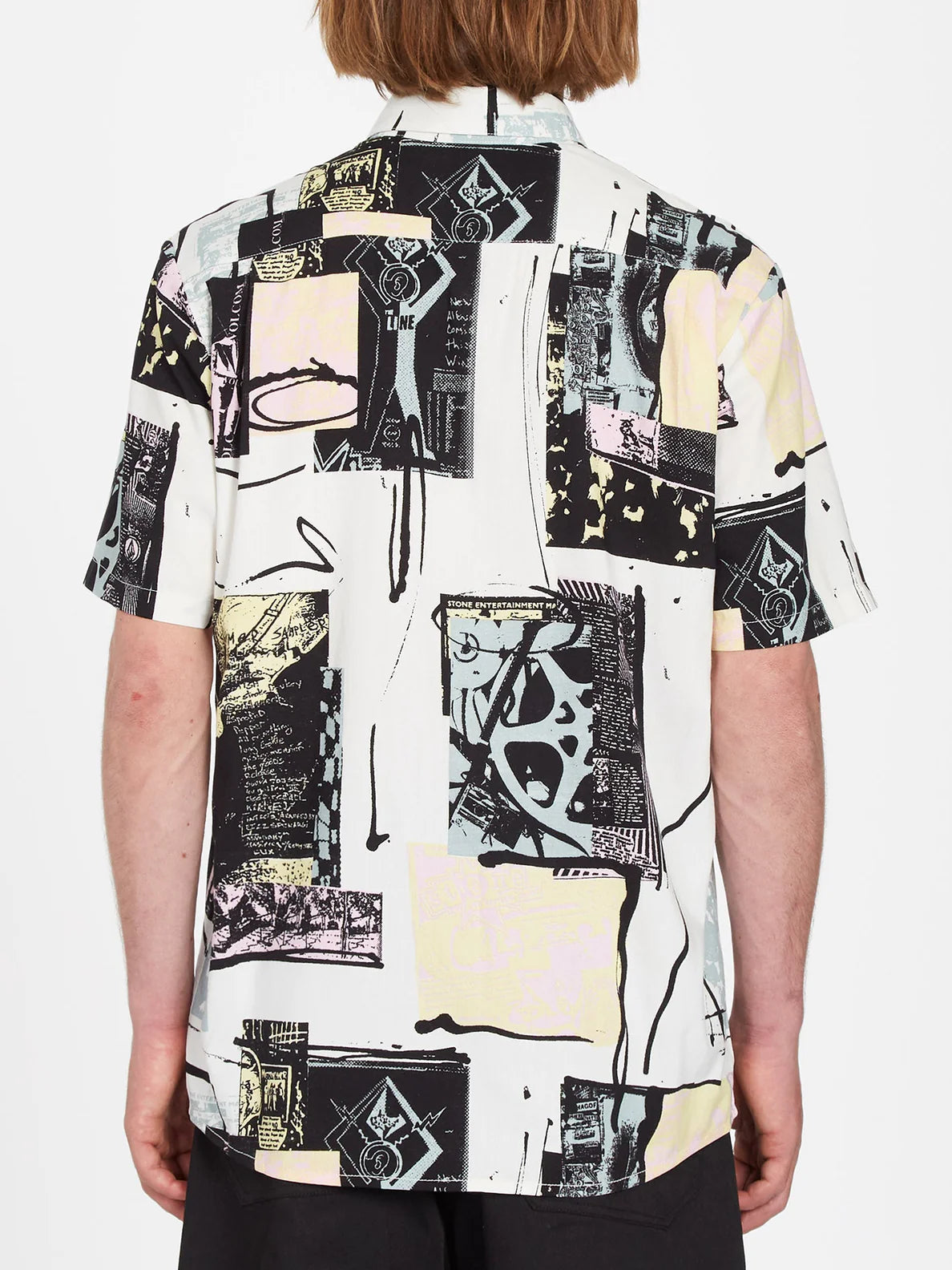 Volcom V Entertainment LP Gewebtes Whitecap Grey Shirt