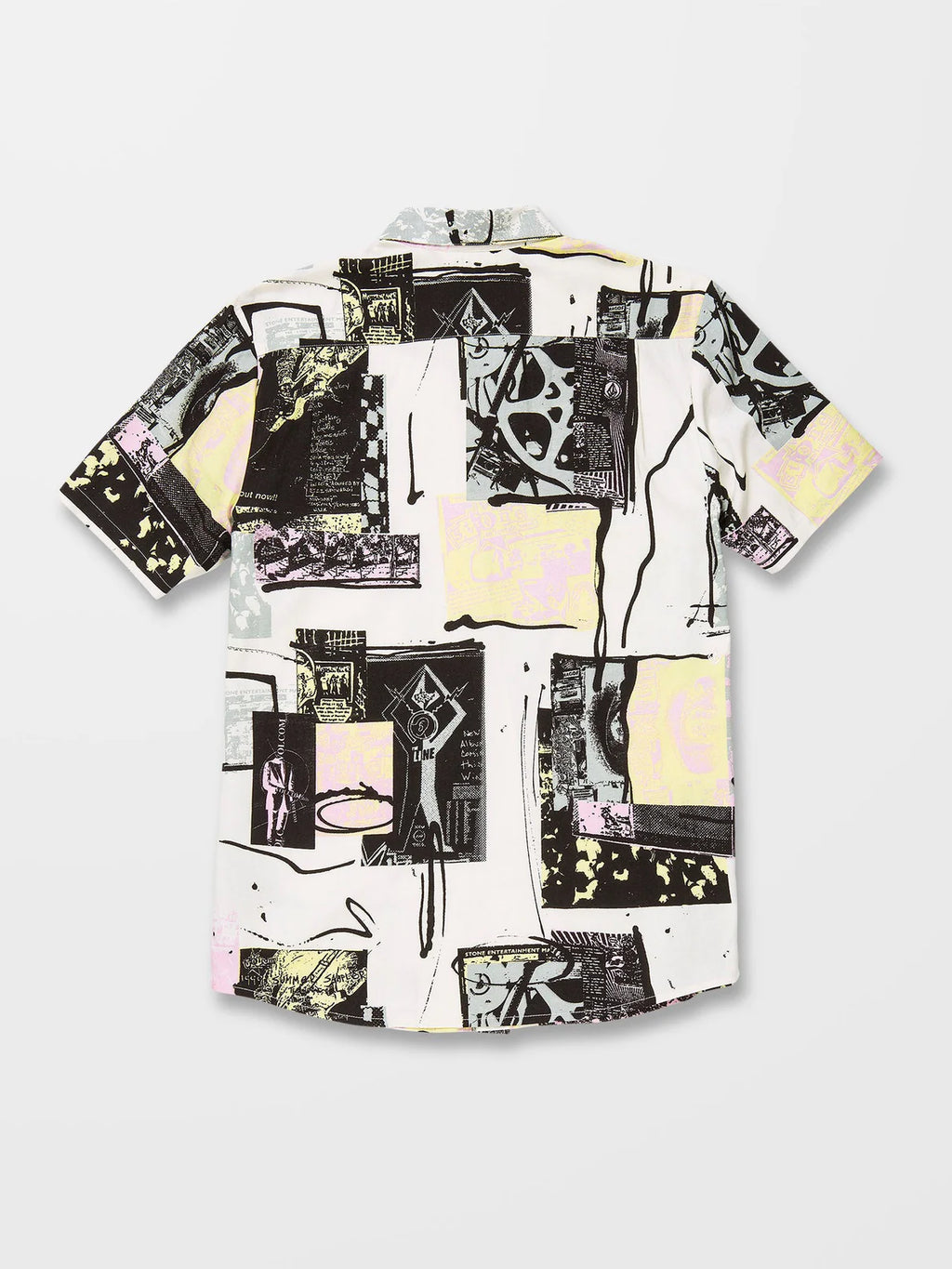 Camisa Volcom V Entertainment LP Woven Whitecap Grey