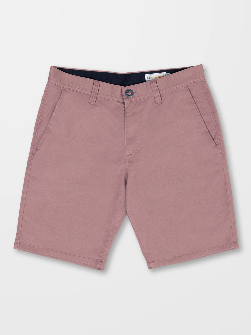 Volcom Frickin Modern Stretch Shorts 19" Bordeaux Brown