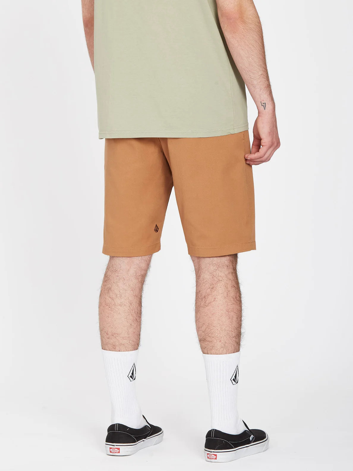 Volcom Frickin Modern Stretch Shorts 21" Tobacco