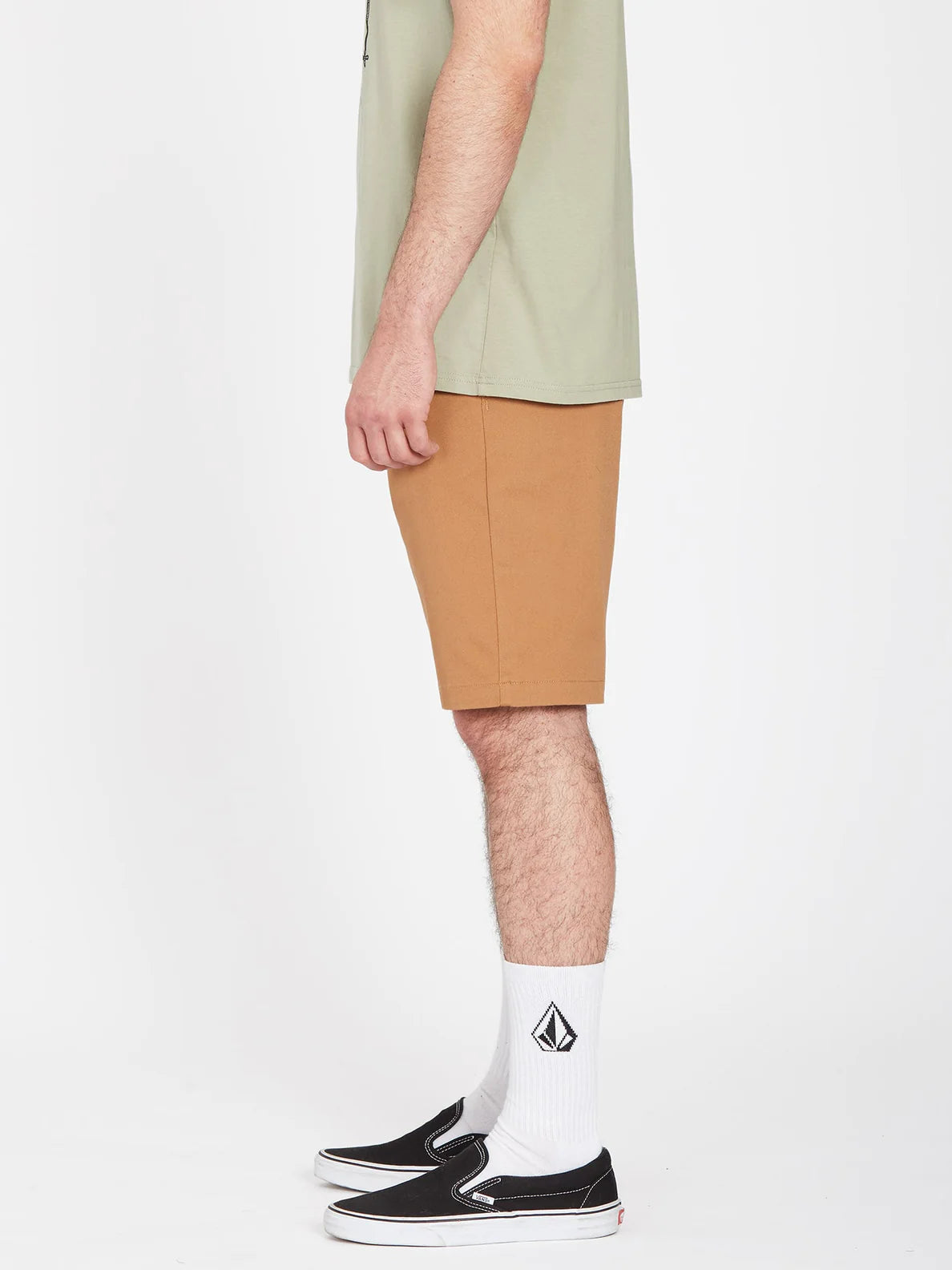 Volcom Frickin Modern Stretch Shorts 21" Tobacco