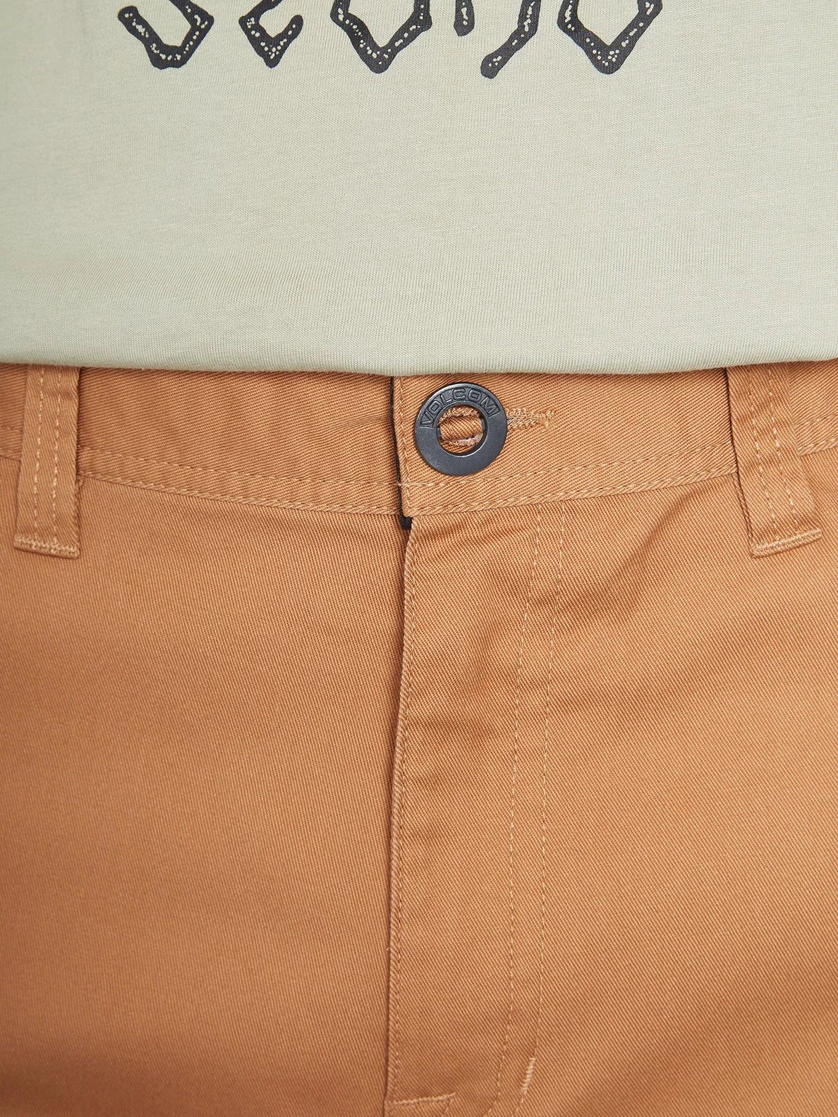 Volcom Frickin Modern Stretch Shorts 21" Tobacco