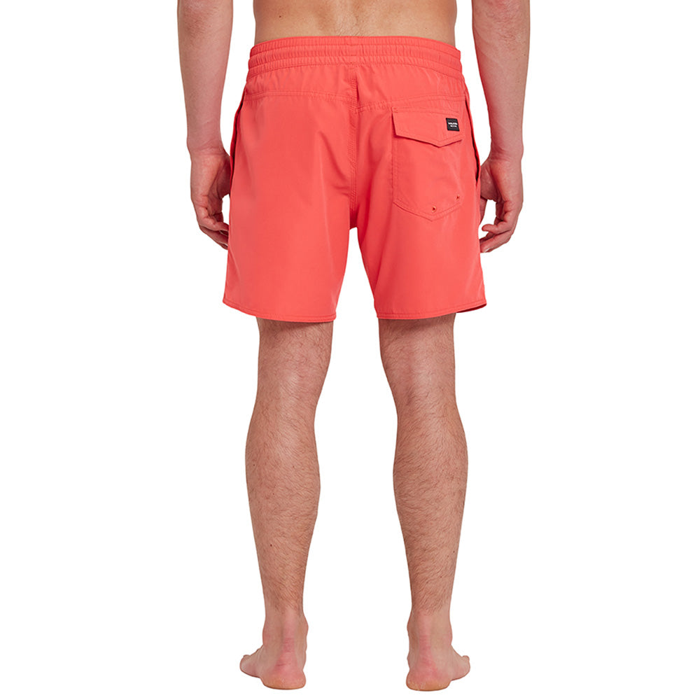 Bañador Volcom boardshort Lido Solid Trunk 16" Cayenne
