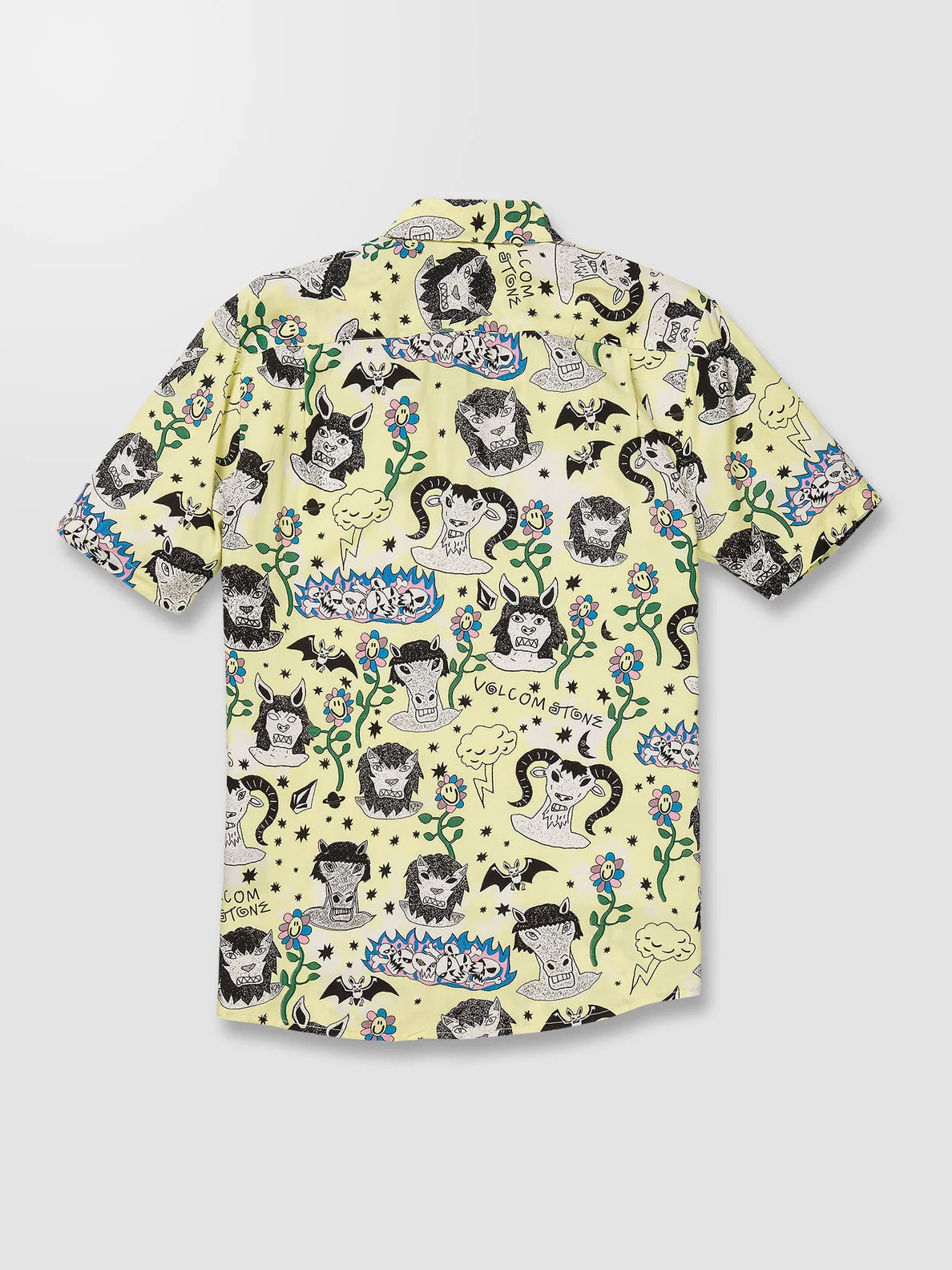 Volcom Surf Vitals Ozzy Woven Glimmer Yellow