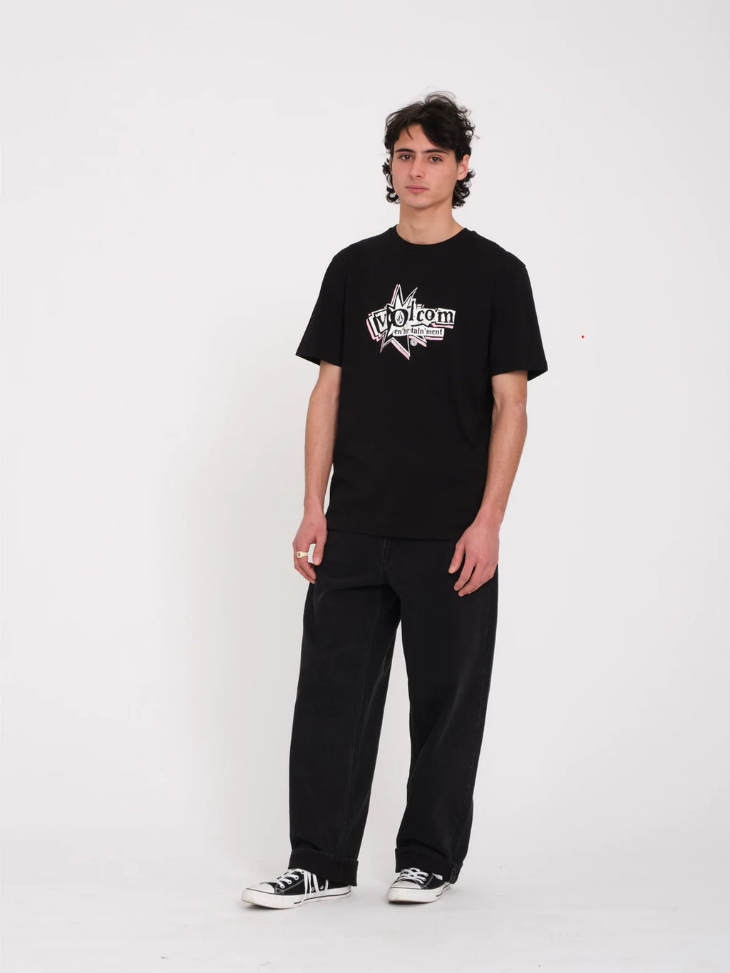Camiseta Volcom V Entertainment Basic Black