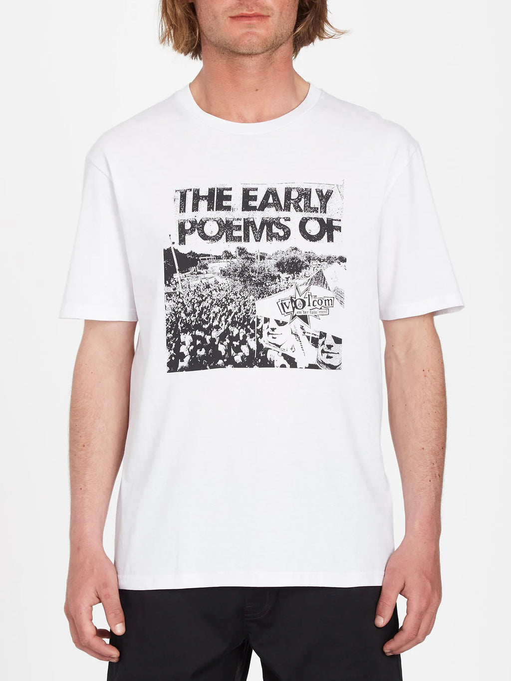 Camiseta Volcom V Entertainment Poems White