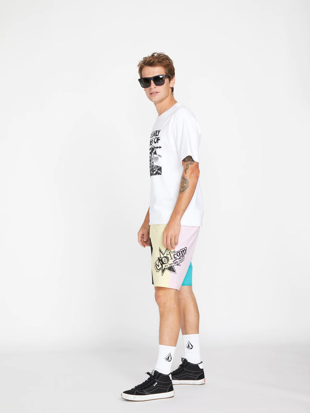 Camiseta Volcom V Entertainment Poems White