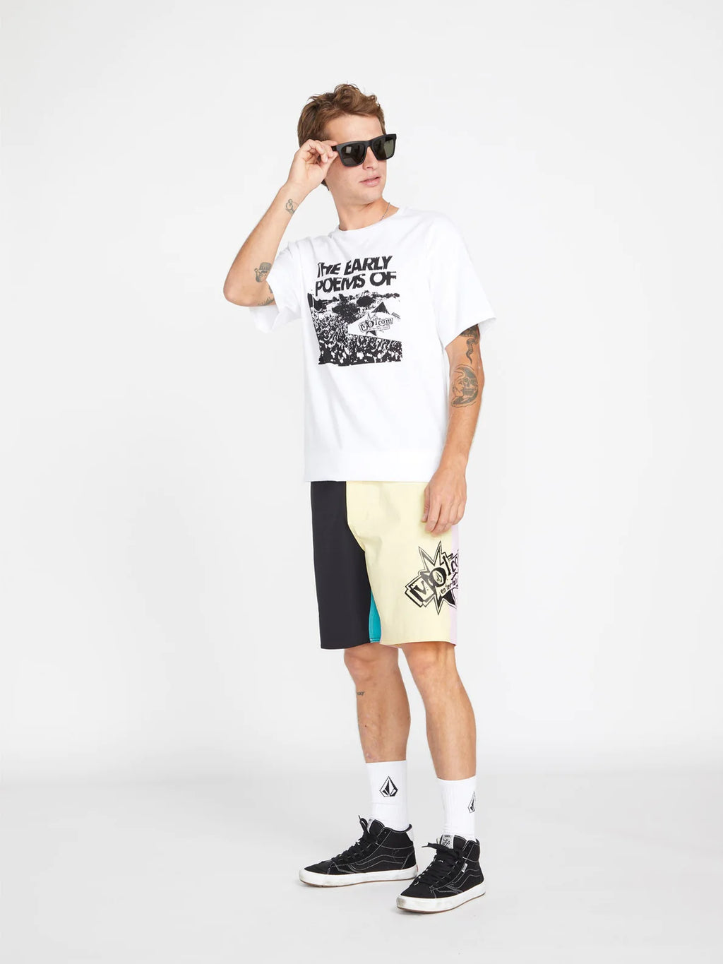 Camiseta Volcom V Entertainment Poems White