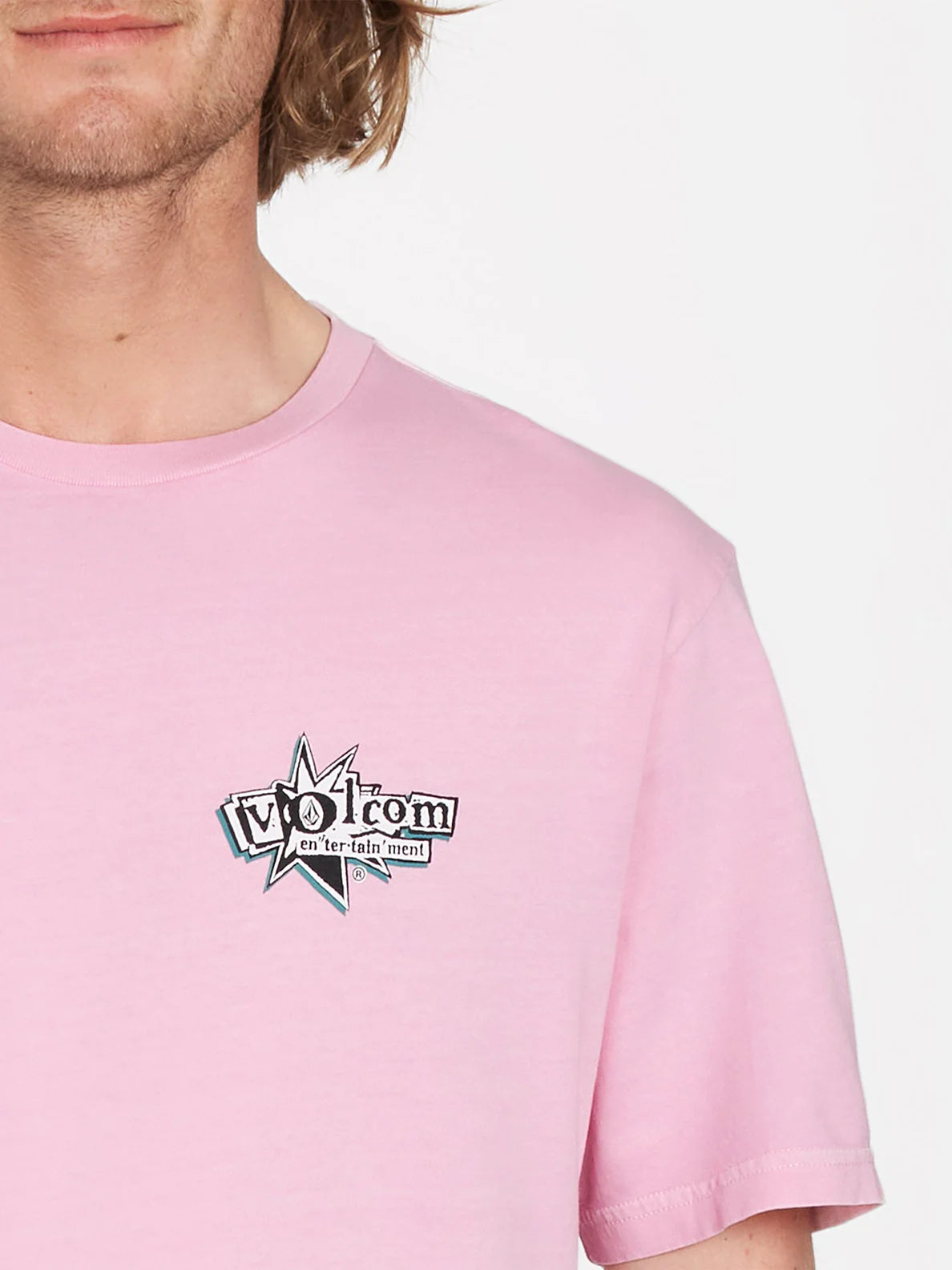 Camiseta Volcom V Entertainment LP Reef Pink | surfdevils.com