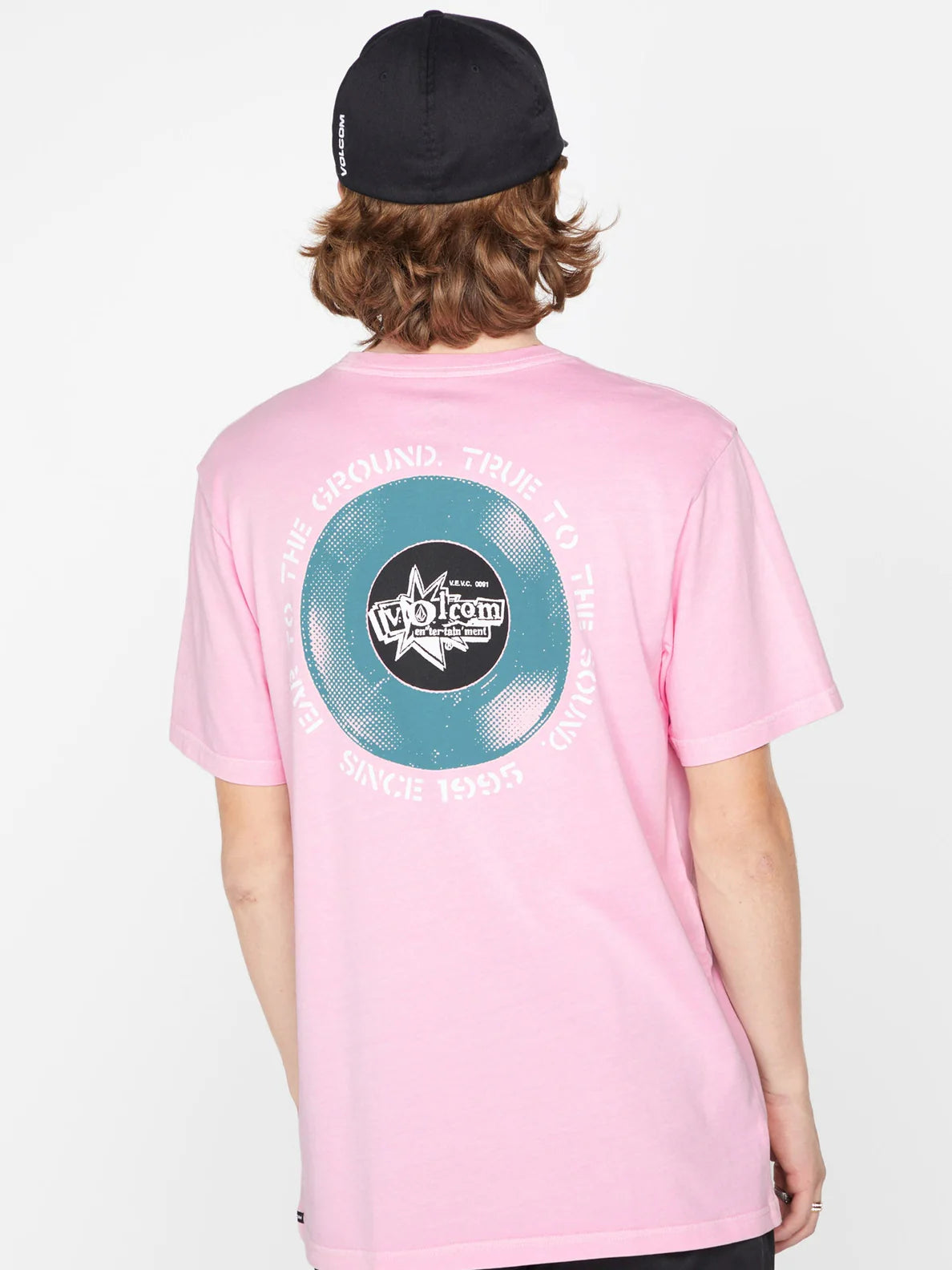 Camiseta Volcom V Entertainment LP Reef Pink | Camisetas de hombre | Camisetas manga corta de hombre | Volcom Shop | surfdevils.com