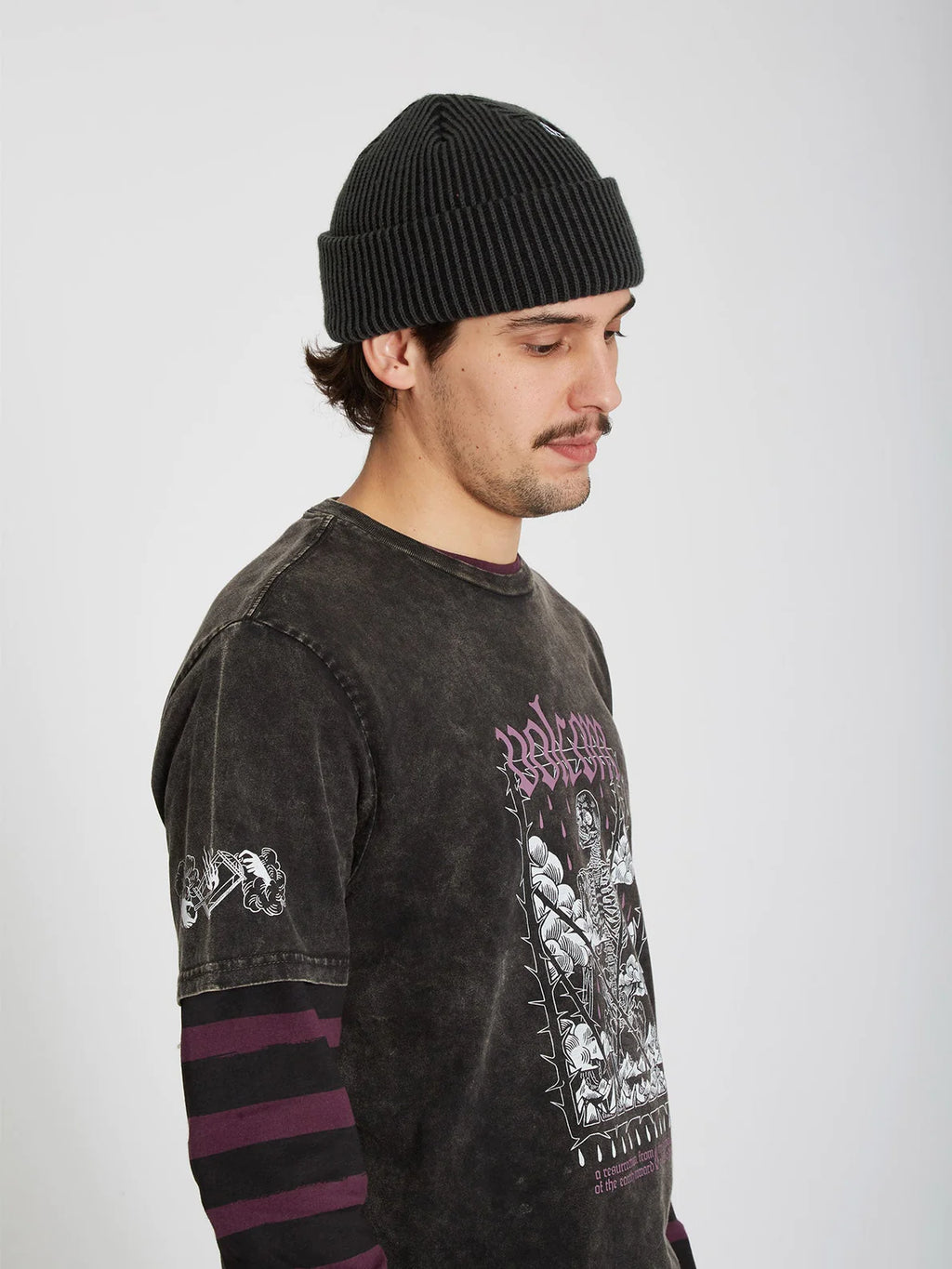 Camiseta Volcom Vaderetro Black