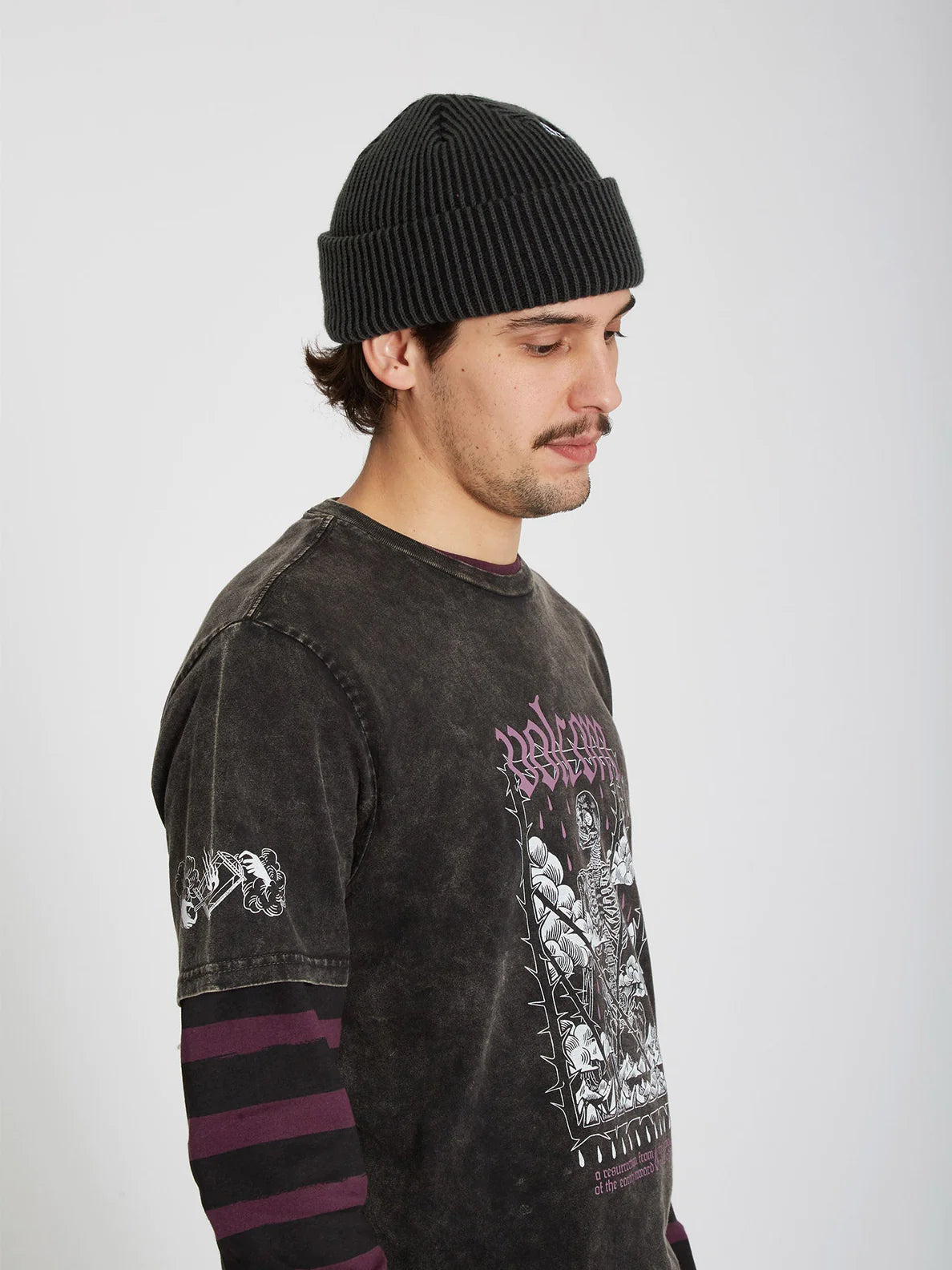 Camiseta Volcom Vaderetro Black